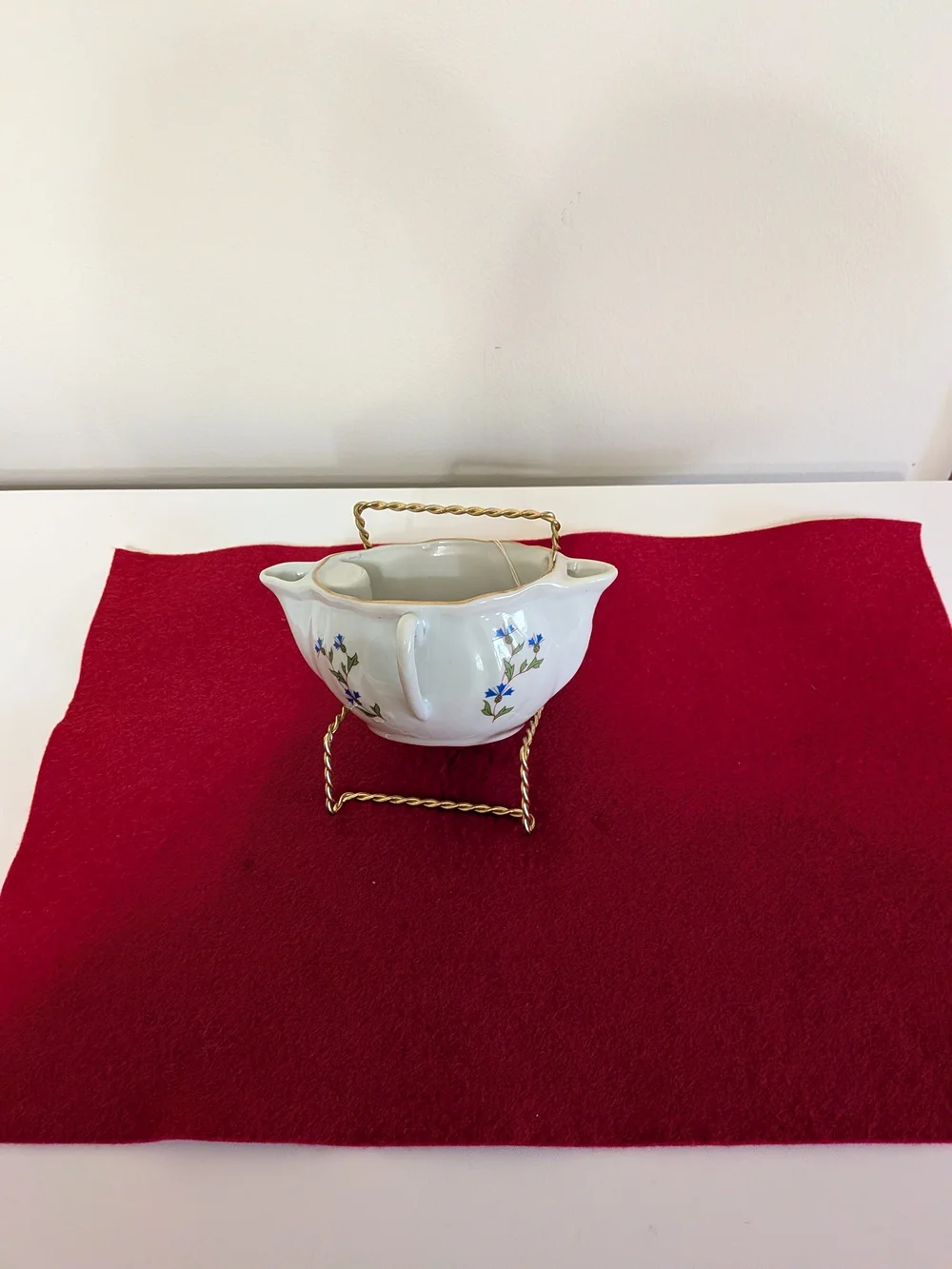 Berry Haute Porcelain Gravy Boat